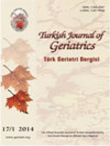 土耳其老年病学杂志-turk Geriatri Dergisi